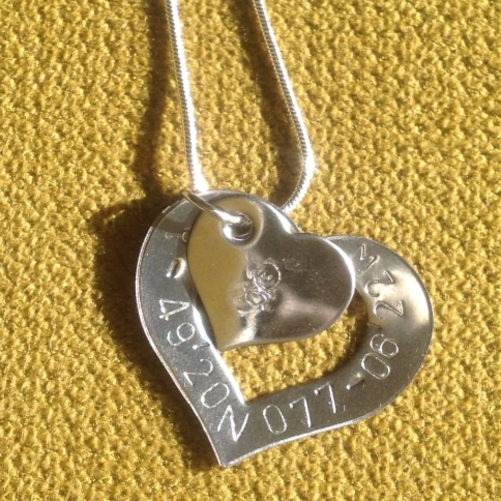 Handmade Personalized Mommy Necklace